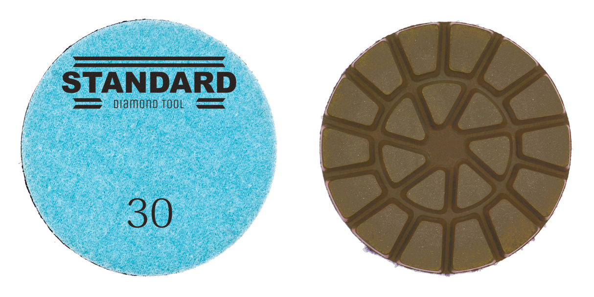 Semi-Metal Hybrid Tools 3" Puck Style Velcro