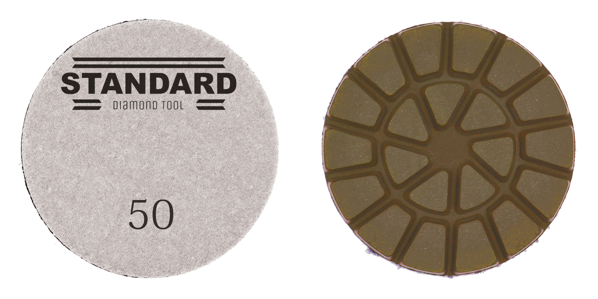 Semi-Metal Hybrid Tools 3" Puck Style Velcro