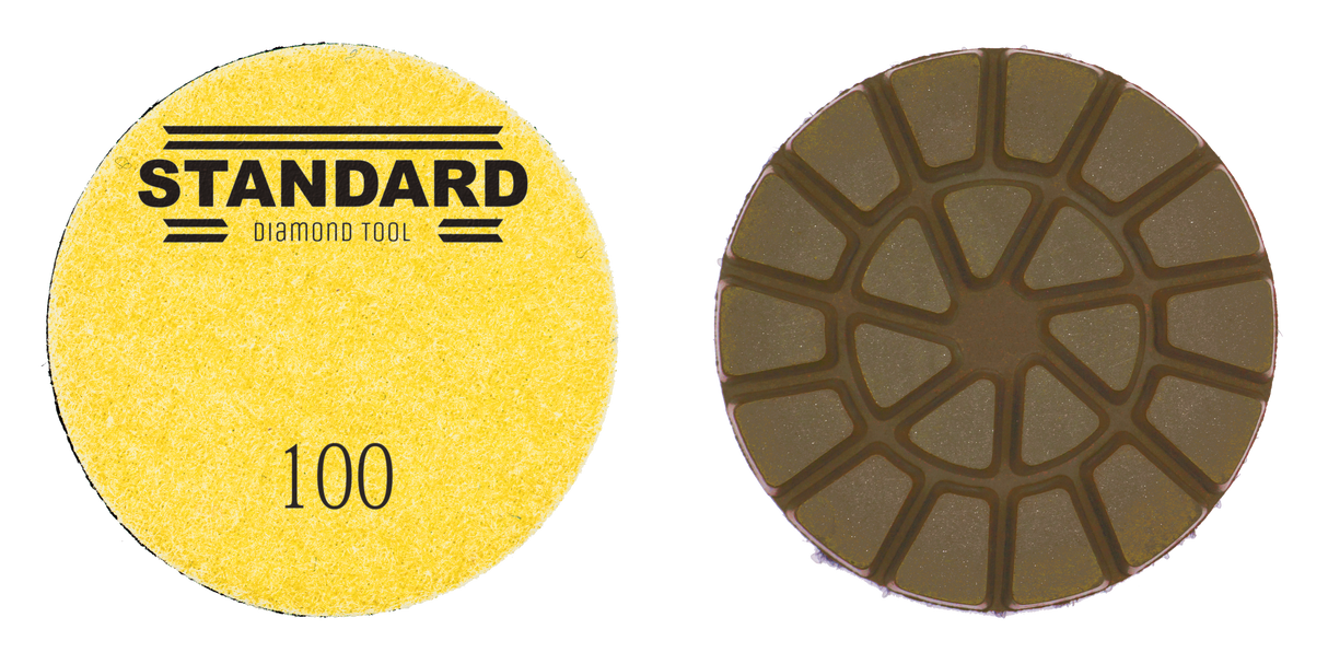 Semi-Metal Hybrid Tools 3" Puck Style Velcro