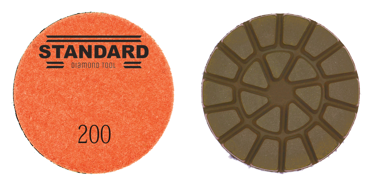 Semi-Metal Hybrid Tools 3" Puck Style Velcro