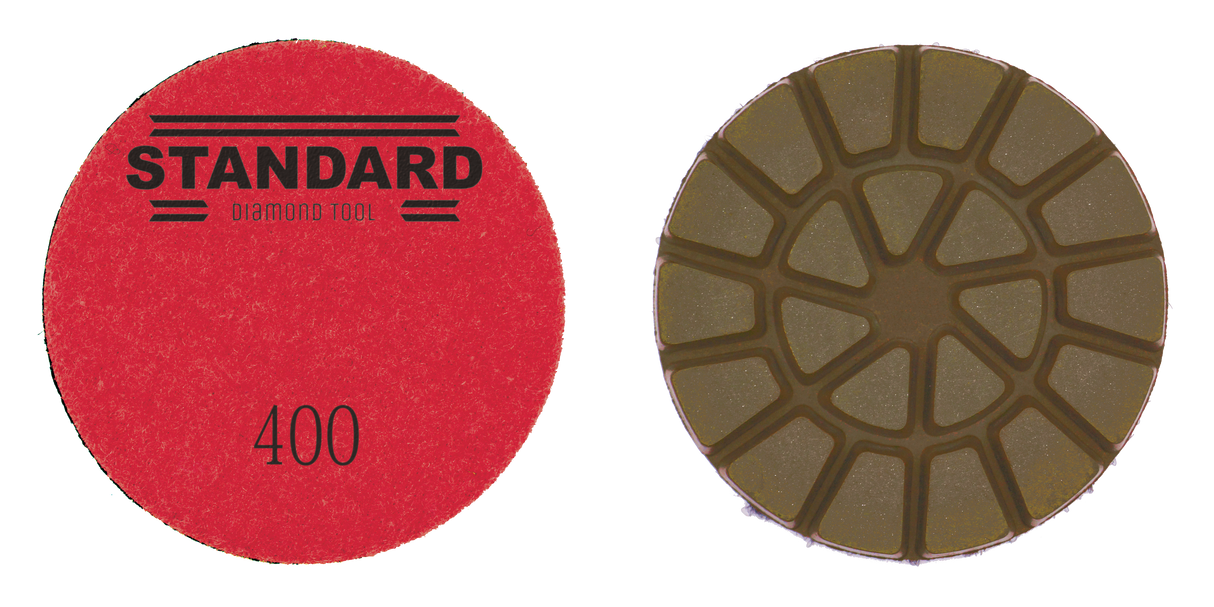 Semi-Metal Hybrid Tools 3" Puck Style Velcro