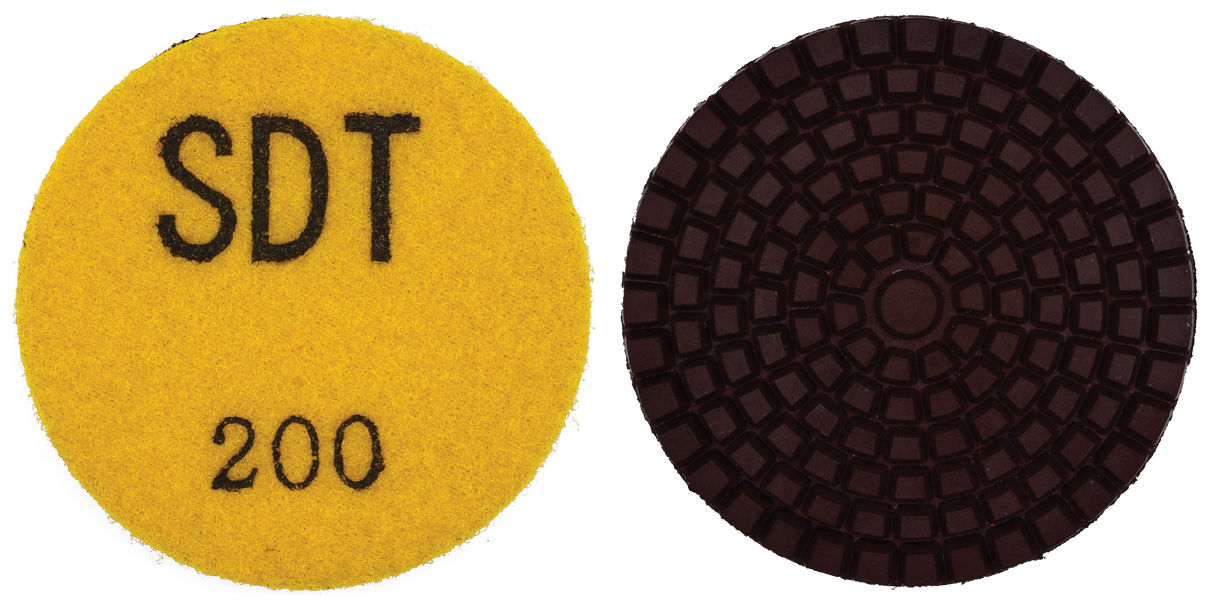 Semi-Metal Hybrid Tools 76mm Puck Style Velcro