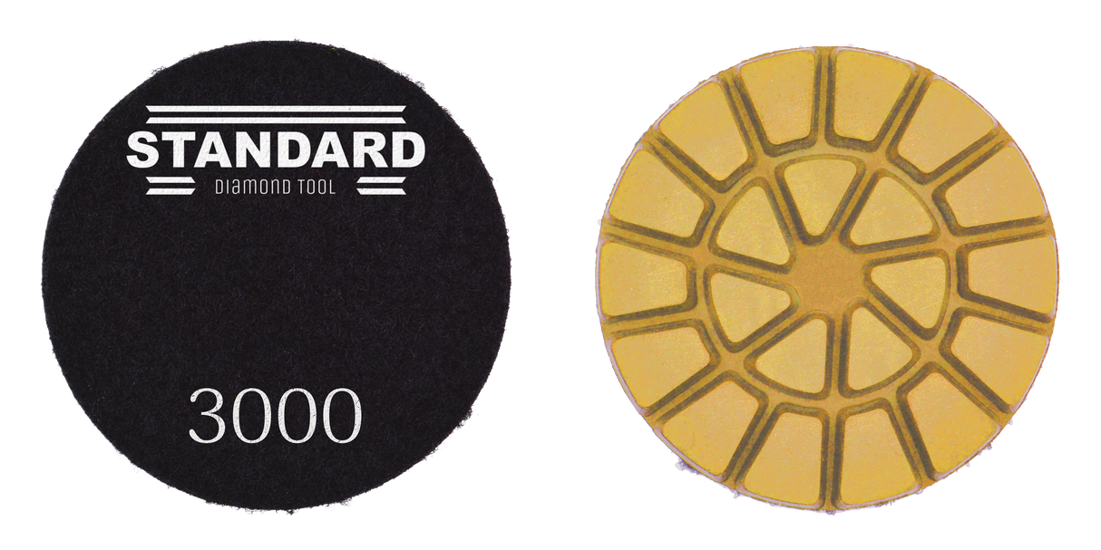 Ultra Polish Phenolic Resin Tools 3" Puck Style Velcro